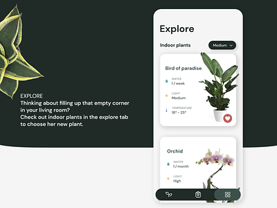 GRŌ - The plant care app app design green ios iphone minimal plants plants app ui ui design uidesign ux ux design uxdesign uxui