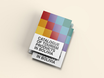 Catalogue of Tourism Products in Bolivia design editorial design layout design