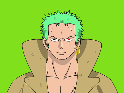 Roronoa Zoro in Different One-Piece Arcs by Sajjan Sharma on Dribbble