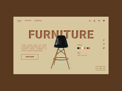 Furniture App app design design app figma furniture app illustration logo minimal ui uidesign ux uxinspiration