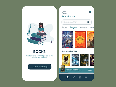 Book App : Light Mode