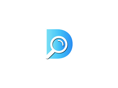 D letter logo-D Letter Search Icon Logo Design app brand identity branding d letter d logo design icon illustration imonuix inspiration letter lettermark logomark logotype modern logo search search app search icon uiux