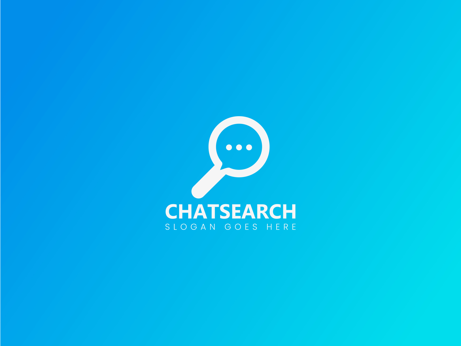 Chat Search Logo Design by Imon Ahamed | Logo Designer on Dribbble