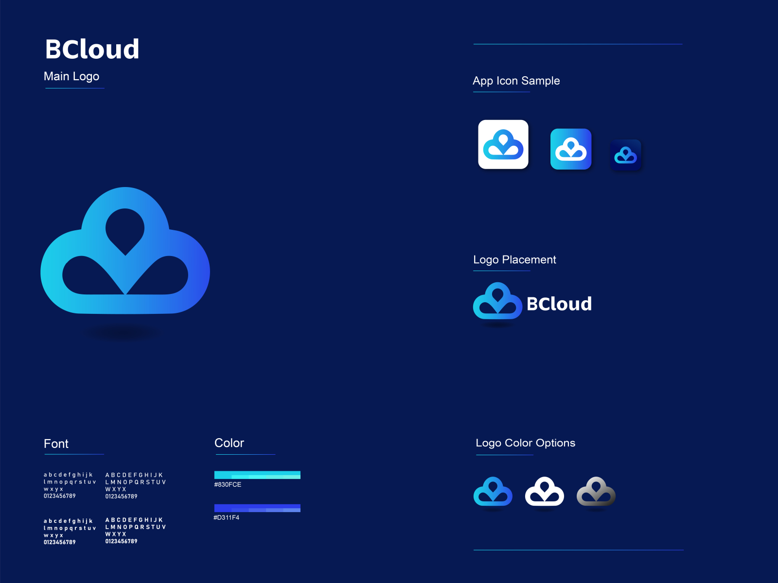 BCloud Logo By Imon Ahamed | Logo Designer On Dribbble