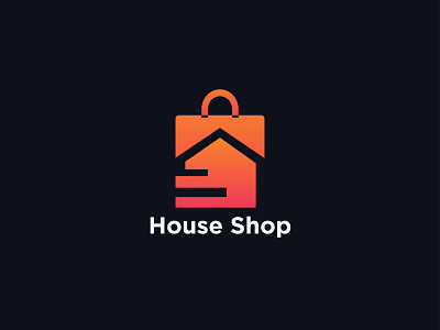 House Shop, Ecommerce Logo, House Icon