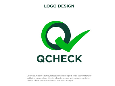 Letter Q and Check Mark Logo Design abstract logo brand identity branding check checkmark checkmark app ecommerce green illustration letter logo logo logo design logomark modern logo monogram o p q r s t u v w x y z q letter mark logo q logo software app icon logo startup