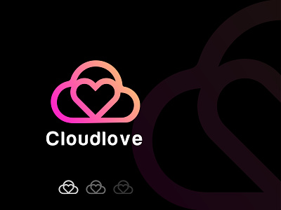 Cloud Love Logo Design