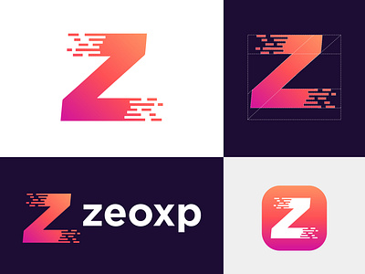 Z Letter Logo - Modern Z Letter Mark Logo - Abstract Z Logomark abstract logo agency brand brand identity branding creative gradient logo letter logo logo logo design logo maker modern logo modern z letter logo print professional software company logo tech technology trendy logo vector icon mark symbol z logo