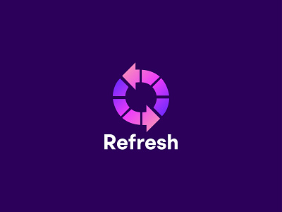 Modern Refresh Logo Design