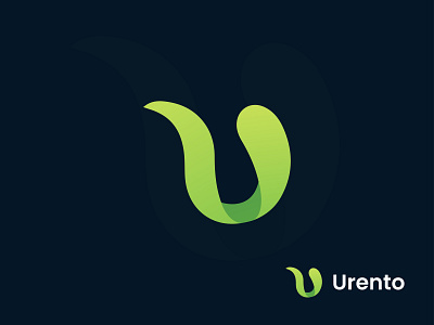 Letter u - Modern u letter mark logo design