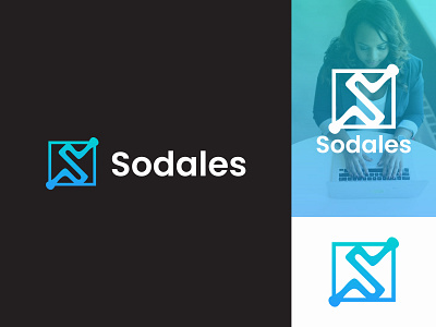 Sodales logo abstract logo brand identity branding digital agency fintech graphic design identity illustration it logo logo logo design logo designer logo mark logotype modern logo s logo software logo tech logo technologies technology logo