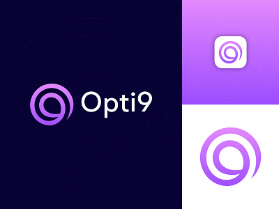 Opti9 logo design