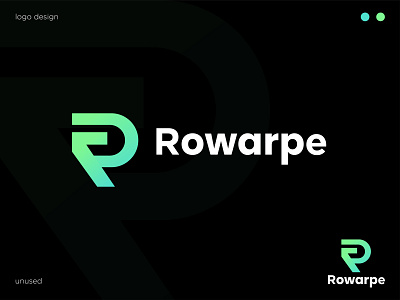 Rowarpe logo abstract logo brand brand identity branding creative logo green icon identity logo logo design logo designer logo mark logos logotype minimalist logo modern logo monogram r letter logo startup technology