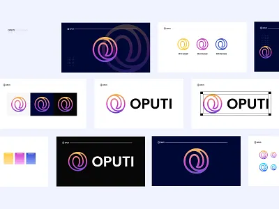 Oputi Brand Book brand brand design brand guide brand guidelines brand identity brand manual brand style guidelines brandbook branding ci book guidelines identity imonuix logo logo design logotype modern logo style guide unique logo visual identity