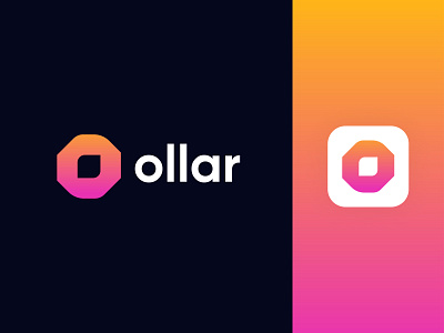 ollar - logo design branding ecommerce eye identity letter o logo lettermark logo logo design logo designer logos mark observe symbol technology vision