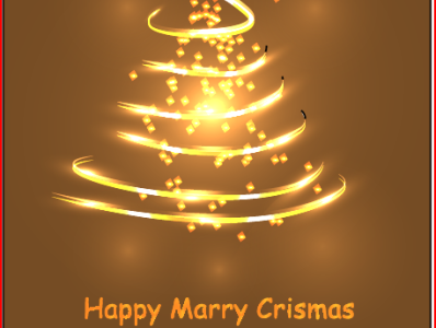 Happy Marry Christmas design illustration vector