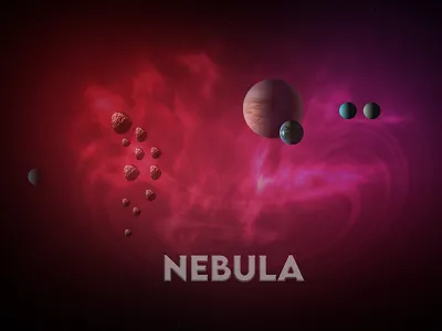 Cloud Nebula Design. animation branding design graphic design illustration logo nebula cloud