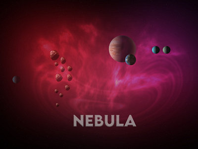 Cloud Nebula Design. animation branding design graphic design illustration logo nebula cloud