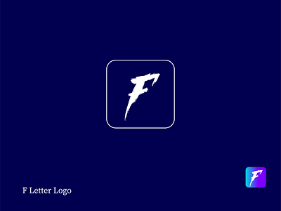 F letter modern logo