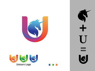 u letter unicorn logo airpo modern u letter unicorn logo u letter unicorn app logo u letter unicorn logo unicorn app logo unicorn logo