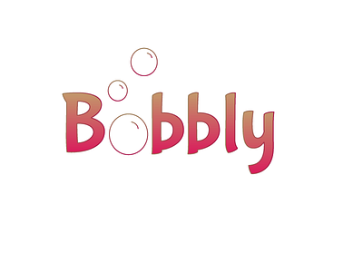Bobbly Boba/Bubble Tea Logo branding graphic design logo