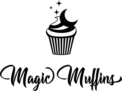 Magic Muffins Bakery Logo branding graphic design logo