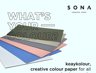 Keaykolour creative colour paper finepapers sonapapers