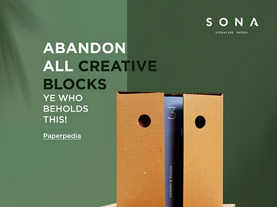 Abandon all creative blocks.