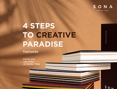 4 Steps to creative paradise. finepapers