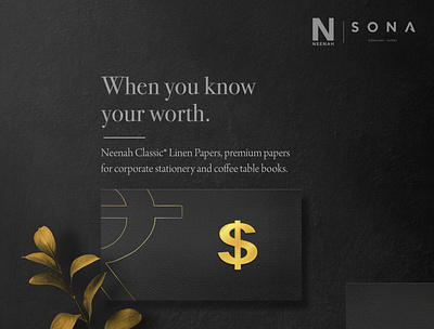 Neenah Classic® Linen Papers graphic design