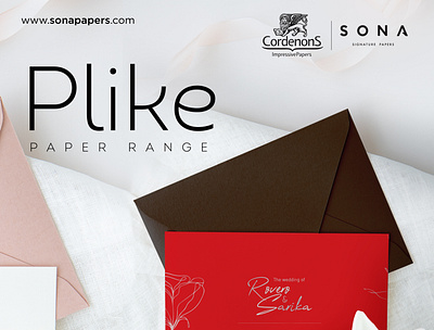 Plike Paper Range graphic design