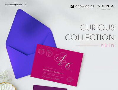 Curious Collection Skin: Premium papers from Arjowiggins.