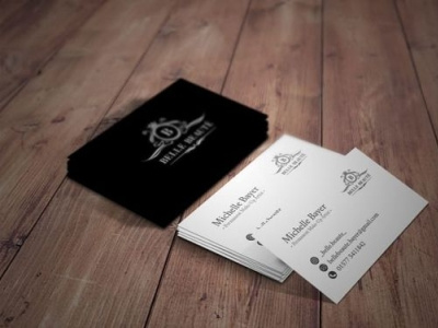 professional and minimalist business cards