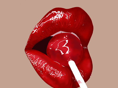 lollipop design illustration