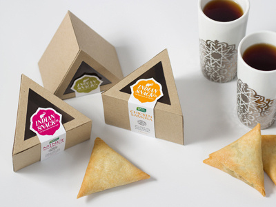 Packaging for Indian Snack Co.