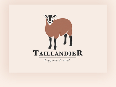 Logo Bergerie Taillandier branding design illustration logo vector web webdesign website design