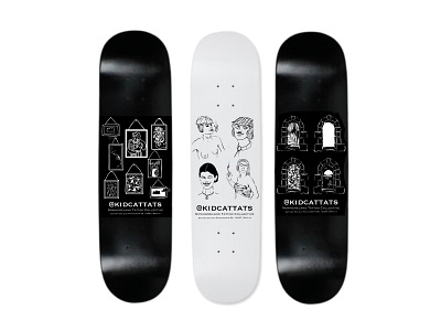 Skateboard designs for Skateshop24 branding design illustration logo skateboard skateboarding skateboards skater