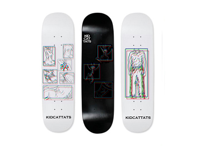 Skateboard designs for Skateshop24 branding design illustration skateboard skateboarder skateboards