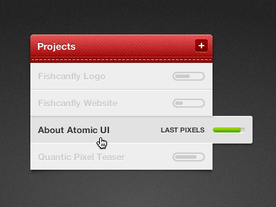 Projects adobe fireworks fireworks projects ui