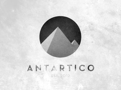 Antartico #2 iceberg logo mountains adobe fireworks neutra shape solid
