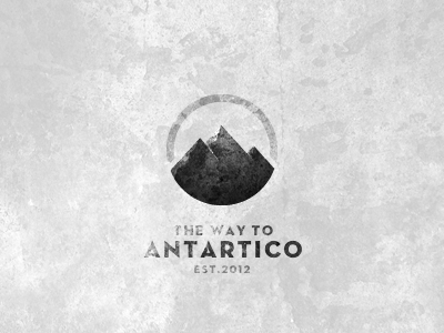 The way to Antartico adobe fireworks antarctica antartico cold ice logo snow