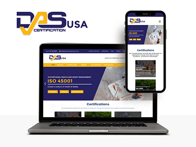 Website & SEO (DAS Certification USA) design web website