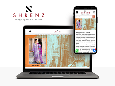 Website, SEO, Marketing & Branding (SHRENZ Store)