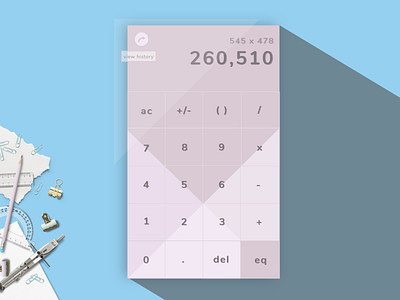 Calculator calculator dailyui web