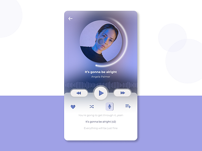 Music Player dailyui mobile music music app music player musicplayer player