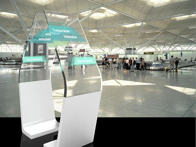 Airport Kiosks interface kiosk product user ux