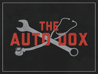 Autodox auto shop black branding red tools