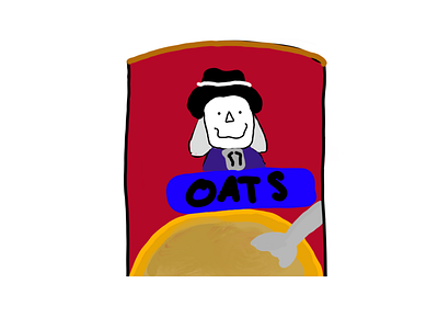 quaker oats clipart