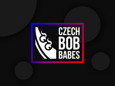 Bob Babes black bob colourful dark logo sport white