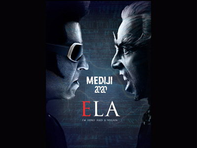 Movie poster for ELA lockdown minimal posterdesign
